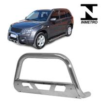 Quebra Mato Grand Vitara 2009 2010 2011 2012 com chapa Cromo