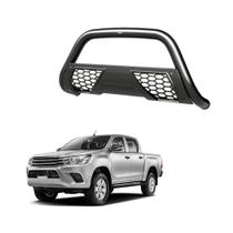 Quebra Mato Hilux 2016 2017 2018 2019 Grade Esportiva Preto