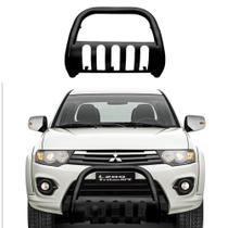 Quebra Mato L-200 Triton com Protetor Preto