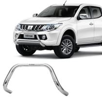 Quebra Mato L200 Triton 2014 2015 2016 Cromado