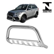 Quebra Mato Lifan X60 2017 em diante com chapa Cromo