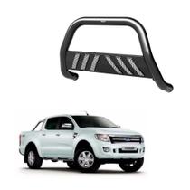 Quebra Mato Ranger 2013 2014 2015 2016 Com Grade Preto Quebra Mato Ranger 2013 2014 2015 2016 Com Grade Preto