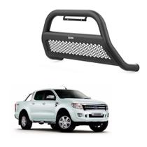 Quebra Mato Ranger 2013 2014 2015 2016 Com Grade Preto Quebra Mato Ranger 2013 2014 2015 2016 Com Grade Preto