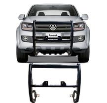 Quebra Mato Suporte Guincho Preto S/Protetor de Farol Amarok