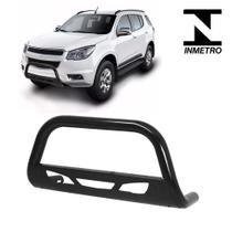 Quebra Mato TrailBlazer 2013 com chapa Preto Quebra Mato TrailBlazer 2013 com chapa Preto