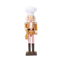 Quebra-Nozes De Natal Em Madeira, Boneco Artesanal De Soldado De Gengibre, Brinquedo Para Decoração Quebra-Nozes De Natal Em Madeira, Boneco Artesanal De Soldado De Gengibre, Brinquedo Para Decoração