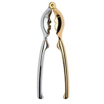 Quebra Nozes e Abridor de Castanha Dourado e Prata Faces de Amor Volti DAmore Zamak Linha Kiss Bugatti Quebra Nozes e Abridor de Castanha Dourado e Prata Faces de Amor Volti DAmore Zamak Linha Kiss Bugatti