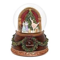 Quebra-Nozes Glitterdome 6 x 4.5 Resina 100MM Globo de Neve Plays The Nutcracker Ballet