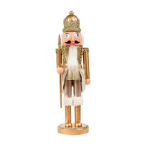 Quebra Nozes Natal Decor Dourado Luxo Bastão Estrela 28cm - Magizi Quebra Nozes Natal Decor Dourado Luxo Bastão Estrela 28cm - Magizi