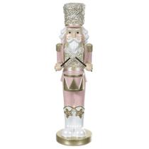 Quebra-nozes rosa - 25cm