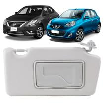 Quebra Sol C/ Espelho March/ Versa 2011 em diante Direito Quebra Sol C/ Espelho March/ Versa 2011 em diante Direito