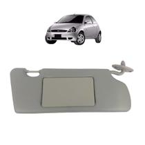 Quebra Sol Cinza C Espelho Ford Ka 1997 A 2007 Lado Direito Quebra Sol Cinza C Espelho Ford Ka 1997 A 2007 Lado Direito
