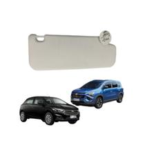Quebra Sol Cinza Com Bolsa Direito Onix Prisma Cobalt Spin 2012 a 2018 e Montana 2015 a 2018