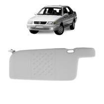 Quebra Sol Cinza com Bolsa Volkswagen Santana 1992 a 2006 Lado Esquerdo Newtec Nt3221vw