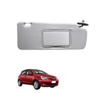 Quebra Sol Cinza Com Espelho Lado Direito Passageiro Etios Hatch e Sedan 2012 a 2017 Quebra Sol Cinza Com Espelho Lado Direito Passageiro Etios Hatch e Sedan 2012 a 2017
