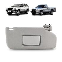 Quebra Sol Cinza Com Espelho S10 Bler 2005 A 2011 Direito Quebra Sol Cinza Com Espelho S10 Bler 2005 A 2011 Direito