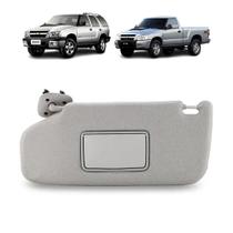 Quebra Sol Cinza Com Espelho S10 Bler 2005 A 2011 Esquerdo Quebra Sol Cinza Com Espelho S10 Bler 2005 A 2011 Esquerdo