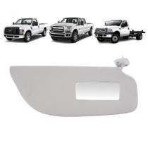 Quebra Sol Cinza com Espelho Simples Ford F250/f350/f4000 Lado Direito Newtec Nt1800sfd Quebra Sol Cinza com Espelho Simples Ford F250/f350/f4000 Lado Direito Newtec Nt1800sfd