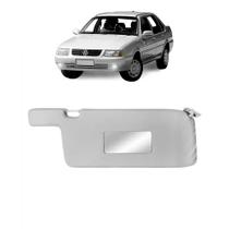 Quebra Sol Cinza com Espelho Volkswagen Santana 1992 a 2006 Lado Direito Newtec Nt3220svw