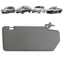 Quebra Sol Cinza Escuro com Bolsa Fiat Palio Weekend Siena Strada Newtec Nt1022ft