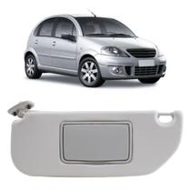 Quebra Sol Citroen C3 2004-2012 Com Espelho Lado Direito