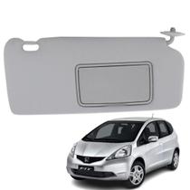 Quebra sol com espelho honda fit 03-08 ld direito