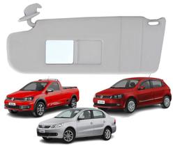 Quebra Sol Com Espelho Luz Gol Saveiro Voyage G5/G6 Esquerdo Quebra Sol Com Espelho Luz Gol Saveiro Voyage G5/G6 Esquerdo