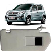 Quebra Sol Compativel Novo Uno 11 a 20 Caixa com Espelho Cinza Claro Ld Quebra Sol Compativel Novo Uno 11 a 20 Caixa com Espelho Cinza Claro Ld