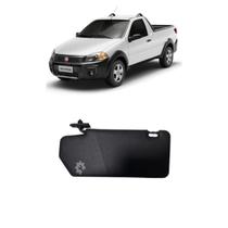 Quebra Sol Esquerdo Preto S/espelho Fiat Strada 20013 2020 Quebra Sol Esquerdo Preto S/espelho Fiat Strada 20013 2020