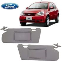 Quebra Sol Ford Ka Action 2008 Com Espelho Par