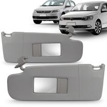 Quebra Sol Gol Saveiro Volyage G5 G6 2008 2009 2010 2011 12 13 14 15 16 Cinza Canelado Espelho Bolsa Lado Esquerdo