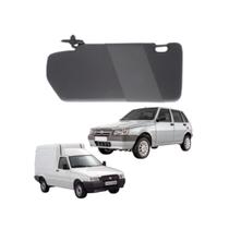 Quebra Sol Injetado Preto Com Bolsa Lado Esquerdo Uno Fiorino 1993 a 2003 Quebra Sol Injetado Preto Com Bolsa Lado Esquerdo Uno Fiorino 1993 a 2003