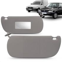 Quebra Sol Kadett Ipanema 89 a 98 Chevette Marajó Chevy 83 a 98 Cinza Espelho Simples Lado Esquerdo
