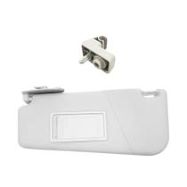 Quebra Sol Lado Esquerdo + Suporte Palio Grand Siena Cinza C/ Espelho Fiat Quebra Sol Lado Esquerdo + Suporte Palio Grand Siena Cinza C/ Espelho Fiat