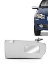 Quebra Sol Palio Weekend Siena Strada 2004 2005 06 2007 Cinza Claro Lado Direito