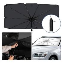 Quebra Sol Parabrisa Carro Protetor Solar Guarda Chuva UV Tapa Painel Proteção Automotivo Veicular Retrátil Dobrável - FAZING