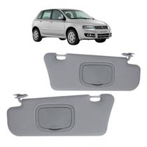 Quebra Sol Stilo 2003 2004 A 2008 Com Espelho Cinza