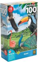 Quebracabeça 100 peças Aves Grow