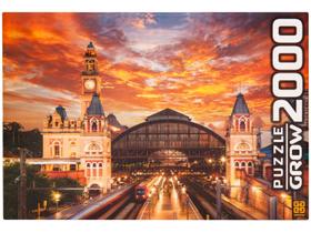 Quebracabeça 2000 peças Estação da Luz Grow