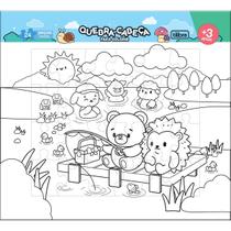 QuebraCabeça 24 Peças para Colorir