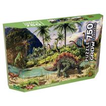 Quebracabeca 750PCS ilha dos dinossauros