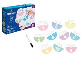 Quebracabeca aprendendo os numeros ingles 20 pcs 12876