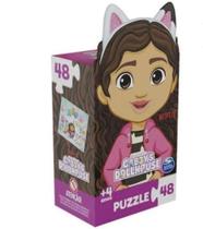 Quebracabeça grow 48pcs gabbys dollhouse embalagem especial 4374