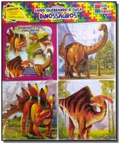 Quebrando a cuca - dinossauros 03 (contém 1 livro p/colorir 3 quebra-cabeças)