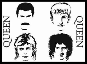 Queen - poster com moldura Queen - poster com moldura