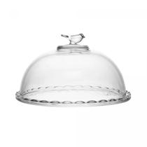 Queijeira Bird 20cm com Tampa Cristal Ecológico - Wolff