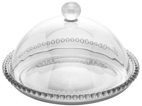 Queijeira Cristal Transparente Pearl Luxo 20x12 Wolff Queijeira Cristal Transparente Pearl Luxo 20x12 Wolff