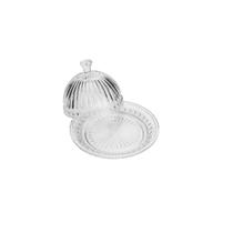 QUEIJEIRA DE CRISTAL DE CHUMBO C/TAMPA EMPIRE 20cm