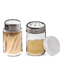 Queijeira De Vidro Com tampa Paliteiro com tampa Inox Euro Queijeira De Vidro Com tampa Paliteiro com tampa Inox Euro