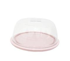 Queijeira elegance com tampa rose micromax